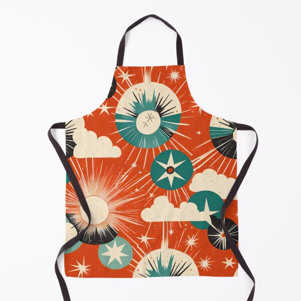 Item preview, Atomic red and teal designed and sold by Joanne Walsh.