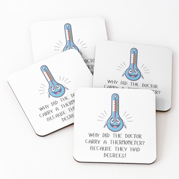 Item preview, Medical Puns Doctor Thermometer  designed and sold by AniArtPL.