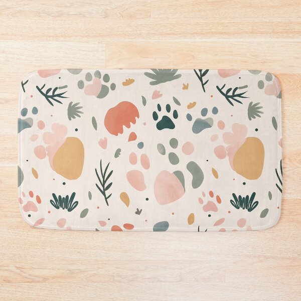 Item preview, Cat footprints pattern designed and sold by TrPatternLab.