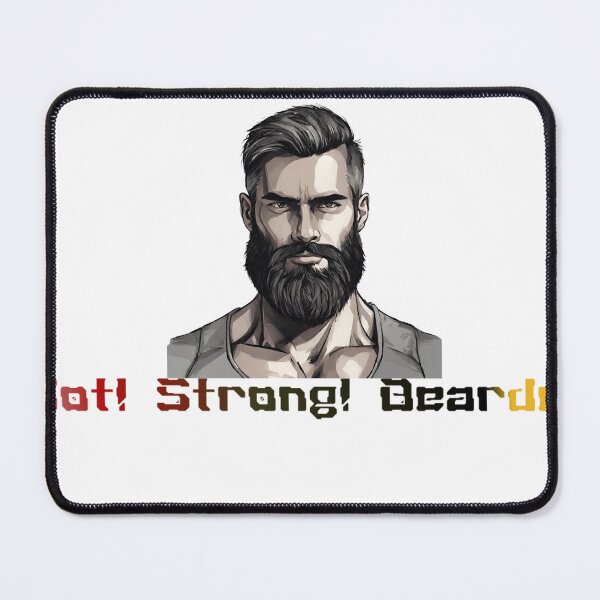 Item preview, Hot, strong with a beard designed and sold by Erik Visnievskij.