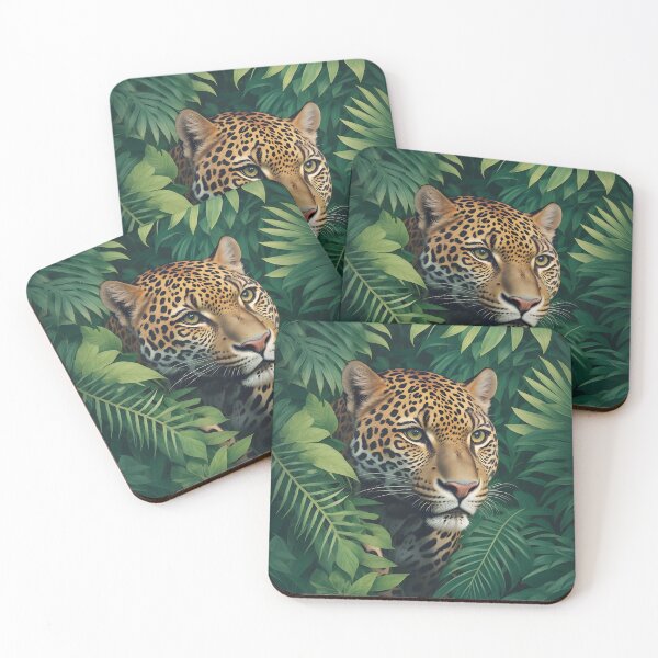 Item preview, Leopard's stealthy stare designed and sold by AICreativeArts.