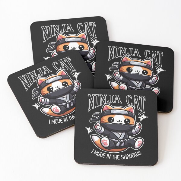 Item preview, Ninja Cat - I Move In the Shadows designed and sold by The magic  Yellow bus.