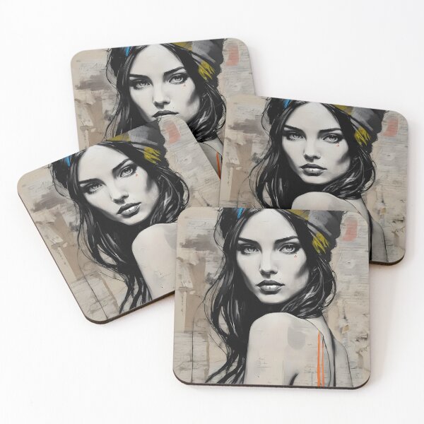 Item preview, Collage woman on newspaper designed and sold by Working-Woman.