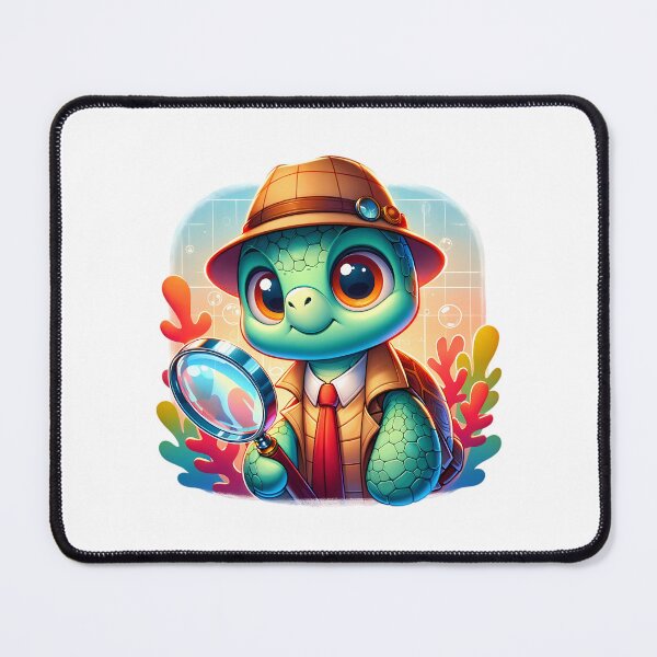 Item preview, Turtle Sleuth designed and sold by TinyTailsGalery.
