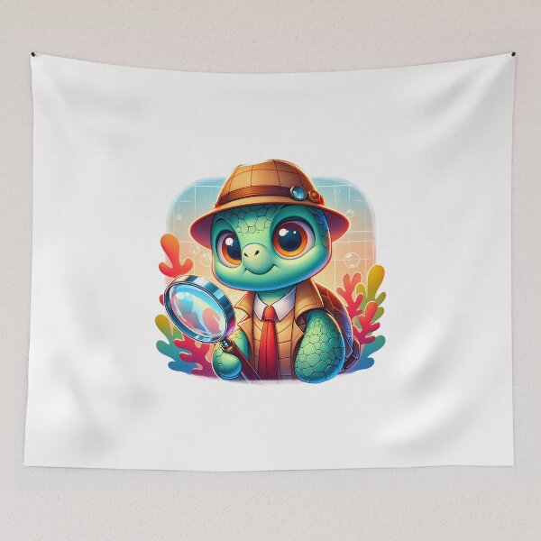 Item preview, Turtle Sleuth designed and sold by TinyTailsGalery.