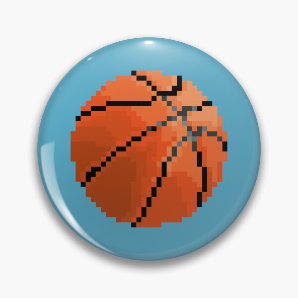 Artikelvorschau, Pixel-Basketballfigur (blau) für das PINit-Brettspiel entworfen und verkauft von D-Vogt-Grafik.