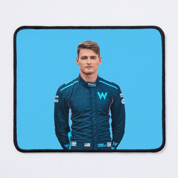 Item preview, Logan Sargeant F1 Driver in Blue Race Suit Williams F1 Team Alex Albon designed and sold by FormulaGTee1.