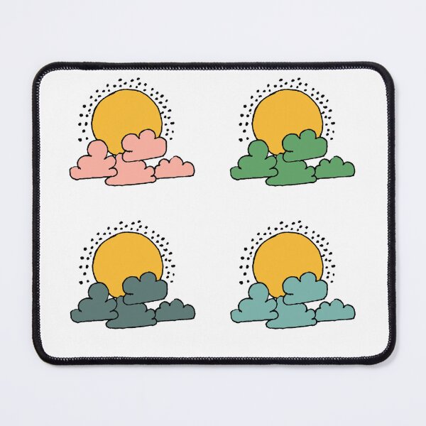 Item preview, Cute sun in colorful clouds designed and sold by BALCONYDOORS.
