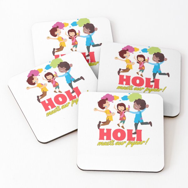 Item preview,  Holi masti aur pyaar, happy Holi, festival of colours, holi colours with people designed and sold by HariniArts.