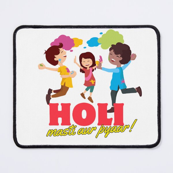 Item preview, Holi masti aur pyaar, happy Holi, festival of colours, holi colours with people designed and sold by HariniArts.