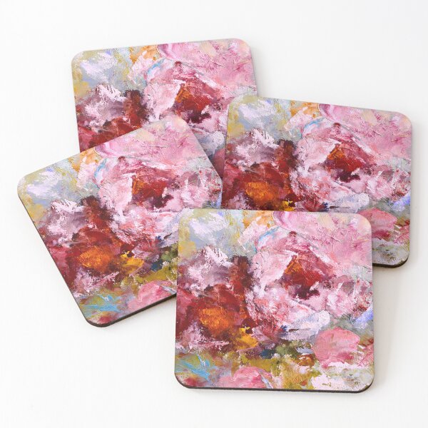 Item preview, Blooms of Friendship motivational floral abstract design designed and sold by Deodanda Brown.