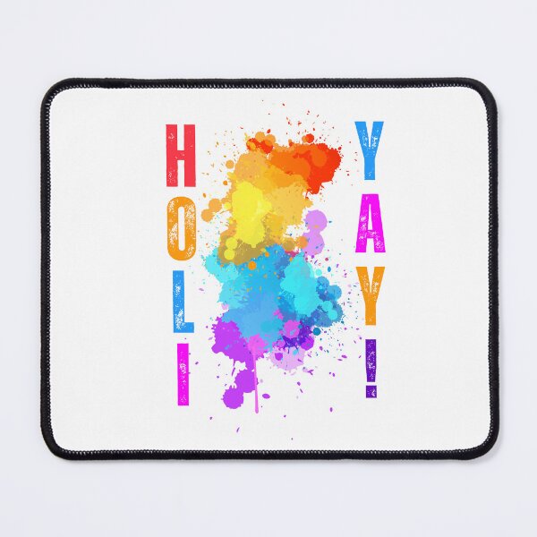 Artikelvorschau, Trendige Holi-Designs, Holi yay, fröhliches Holi, Fest der Farben, Holi ke rang dil ke sang entworfen und verkauft von HariniArts.