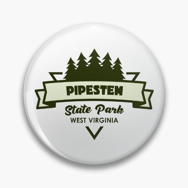 Item preview, Pipestem State Park West Virginia Trees And Ribbon designed and sold by bivenart.