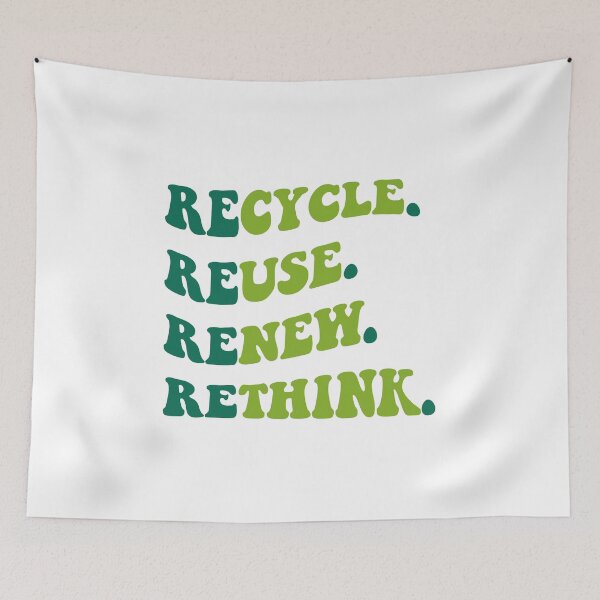 Item preview, Earth Warrior - Recycle, Reuse, Renew, Rethink designed and sold by Doodlly.