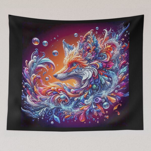 Item preview, AI Forrest River Fox designed and sold by Delights.