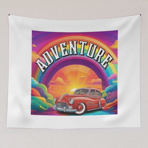 Item preview, Adventure Car In Sunset designed and sold by Angelle55.