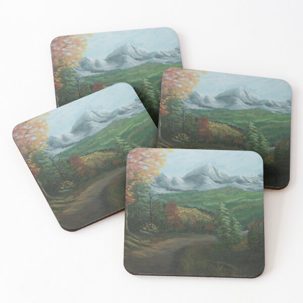Item preview, Original Oil Painting "Autumn Valley" designed and sold by ShiftyPumpkin.