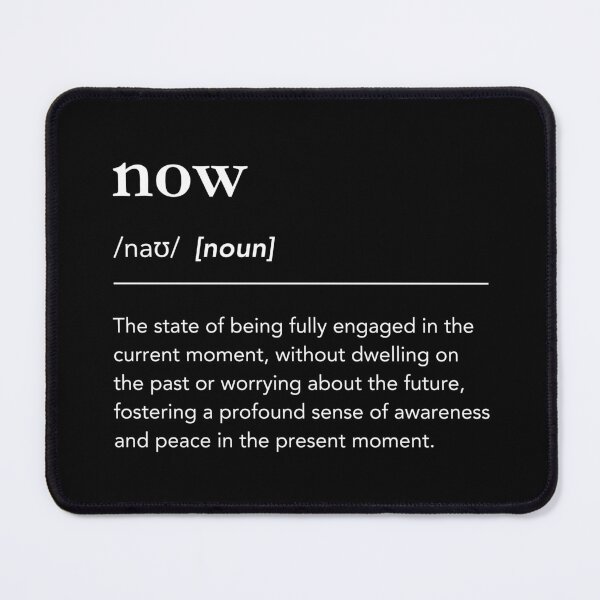 Item preview, The power of Now Definition word art. Mindfulness, Meditation, Yoga, inner peace, mindful artwork designed and sold by lagunaklein.