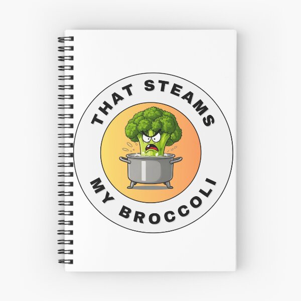 Aperçu de l'œuvre Fait cuire mon brocoli à la vapeur créée et vendue par MisfitMind.