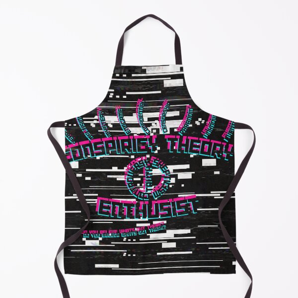 Item preview, Conspiracy Theory Enthusiast Glitched  designed and sold by WhiteCatGraphic.