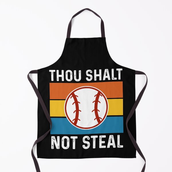 Item preview, Thou Shalt Not Steal, Funny Baseball Pun designed and sold by Sunserize Designs.
