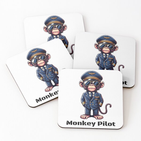 Item preview, Monkey Pilot  designed and sold by Kvernk.