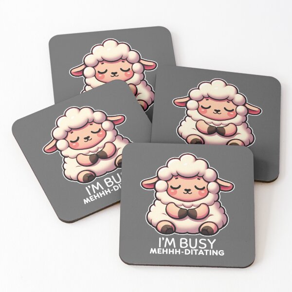 Item preview, I'm Busy Mehhh-ditating designed and sold by The magic  Yellow bus.