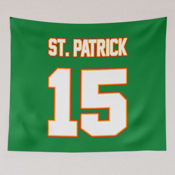 Artikelvorschau, Patrick Mahomes St. Patrick's Day entworfen und verkauft von Digital Spurs.