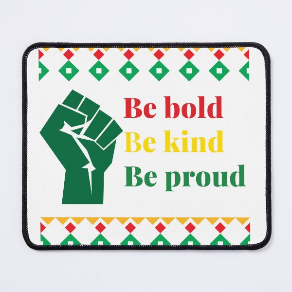 Item preview, Celebrate Excellence; Be bold, Be kind, Be proud: Black History Month Design for All Ages designed and sold by InkPrintables.