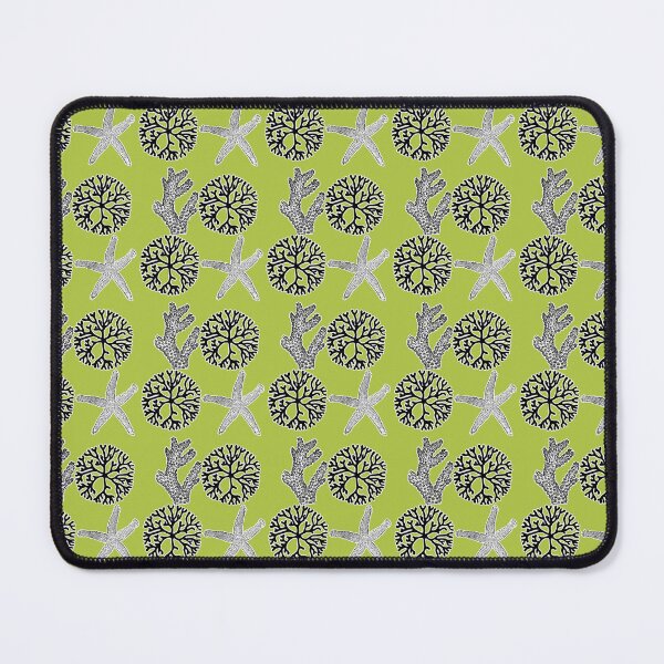Item preview, Save Our Seas: Seaweed & Starfish  Coral Coalition on Green Background designed and sold by IraNiva.