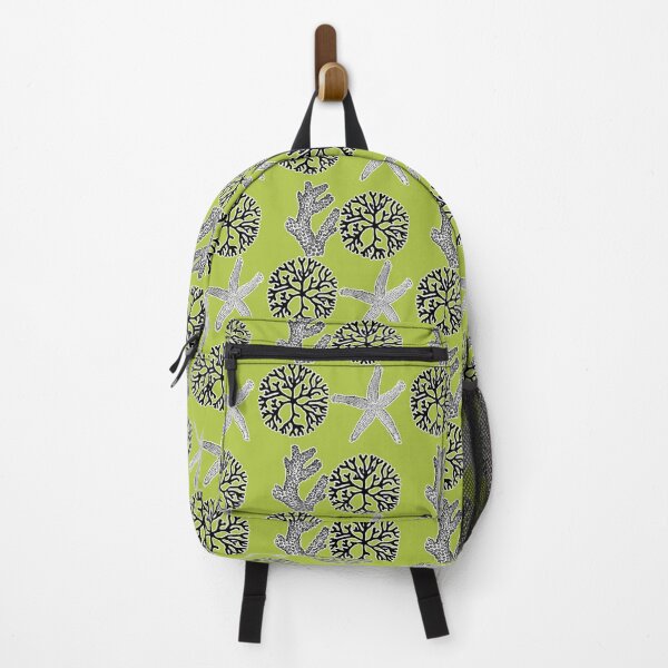 Item preview, Save Our Seas: Seaweed & Starfish Coral Coalition on Green Background designed and sold by IraNiva.