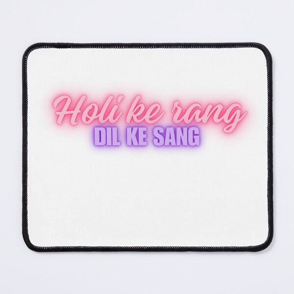 Item preview, Holi ke rang dil ke sang,  happy Holi, festival of colours, trendy holi design designed and sold by HariniArts.