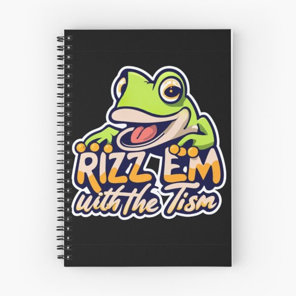 Item preview, funny frog rizz em with the tism graffiti style designed and sold by Pawel Oska.