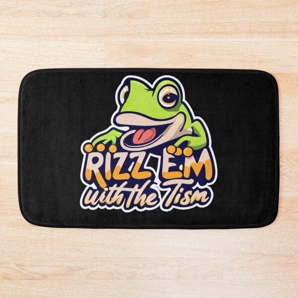 Item preview, funny frog rizz em with the tism graffiti style designed and sold by Pawel Oska.