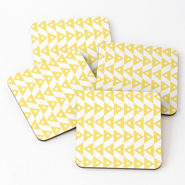 Item preview, yellow triangle figure designed and sold by Wolagno.