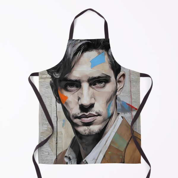 Item preview, Collage man on newspaper designed and sold by Working-Woman.