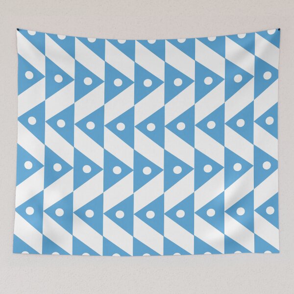Item preview, figure blue triangle designed and sold by Wolagno.