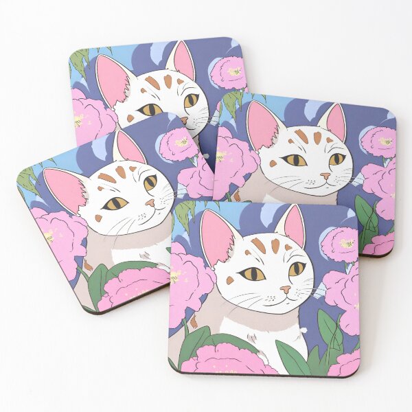 Item preview, Calico Cat with flowers designed and sold by Aysha M.