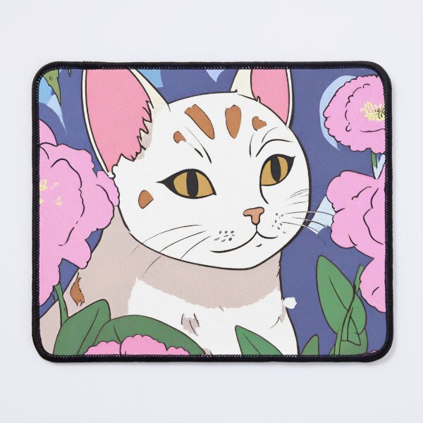 Item preview, Calico Cat with flowers designed and sold by Aysha M.