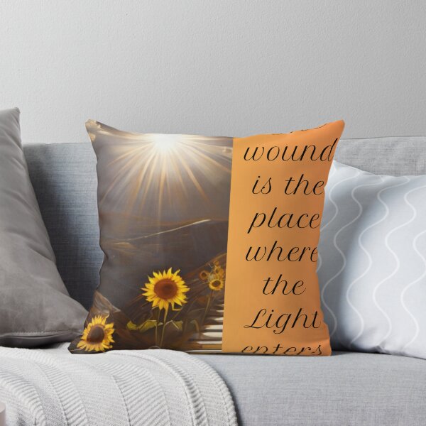 Item preview, The wound is the place where the Light enters you."  designed and sold by DALLO-ART.