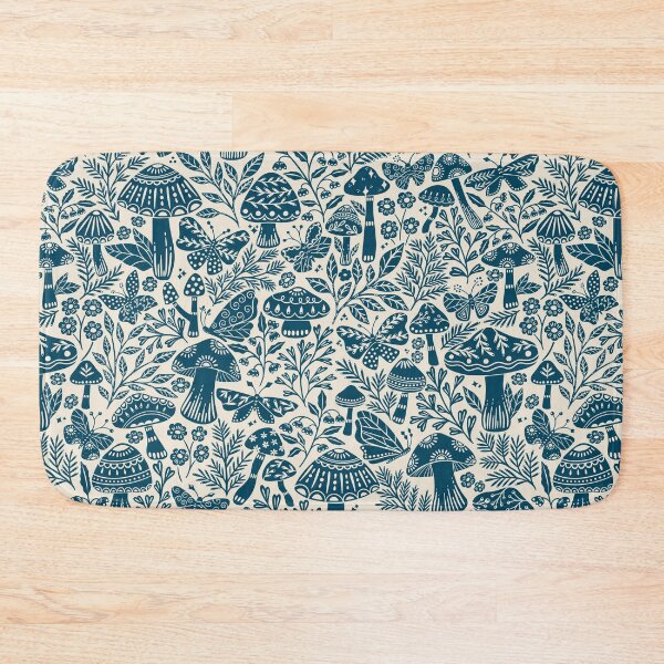 Item preview, Enchanted Forest Floor Navy Blue designed and sold by OzdeBayer.