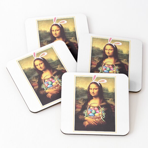 Artikelvorschau, Mona Lisa Osterohren Eierkorb Kunstlehrerin entworfen und verkauft von stylesip.