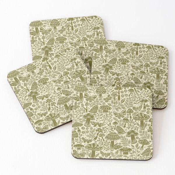 Item preview, Enchanted Forest Floor Moss Green designed and sold by OzdeBayer.
