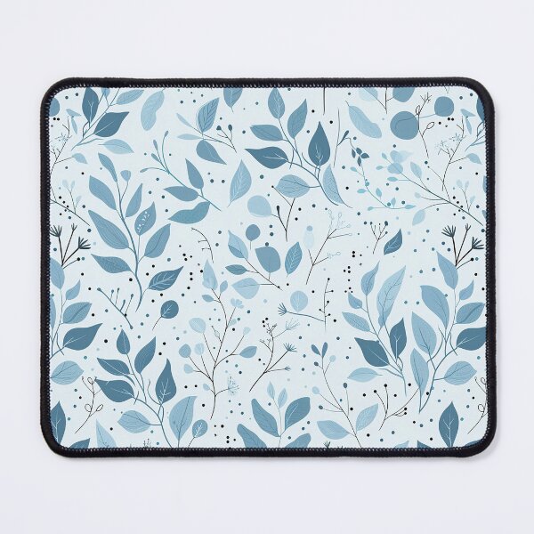Item preview, Blue flower pattern designed and sold by TrPatternLab.