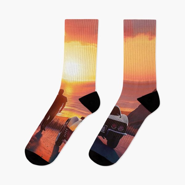 Item preview, Coast road Sunset. designed and sold by ScenicViewPics.