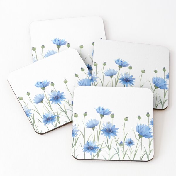 Item preview, cornflower pattern designed and sold by FlowersColorful.