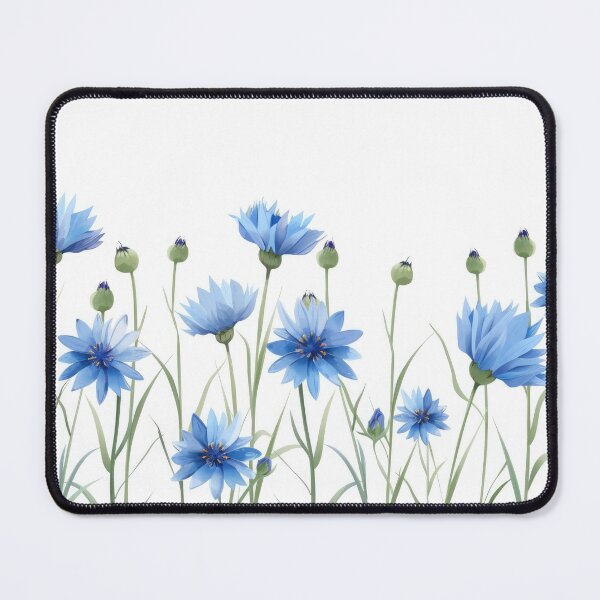 Item preview, cornflower pattern designed and sold by FlowersColorful.