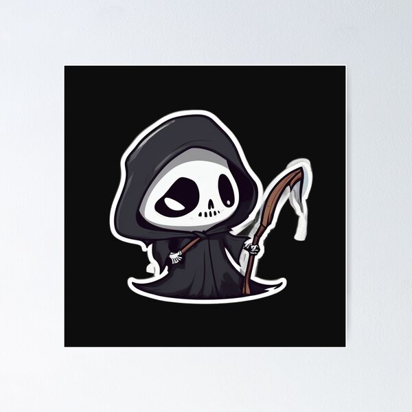 Item preview, Adorable grim Reaper designed and sold by Planetporridge.