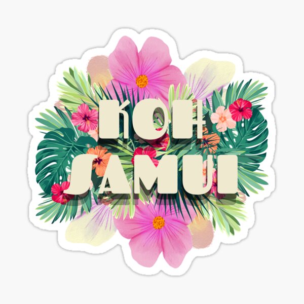 Aperçu de l'œuvre Fleurs tropicales de Koh Samui créée et vendue par Baitiao.