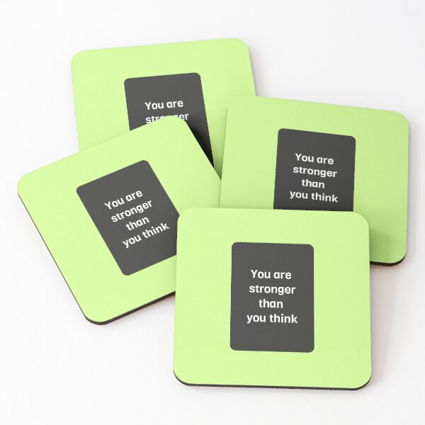 Item preview, You Are Stronger Than You Think designed and sold by EirinDesign.